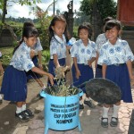 Binning compost on Clean Up Day (ENP)