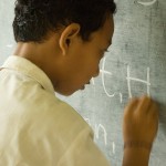 Writing the alphabet in English (ELC)